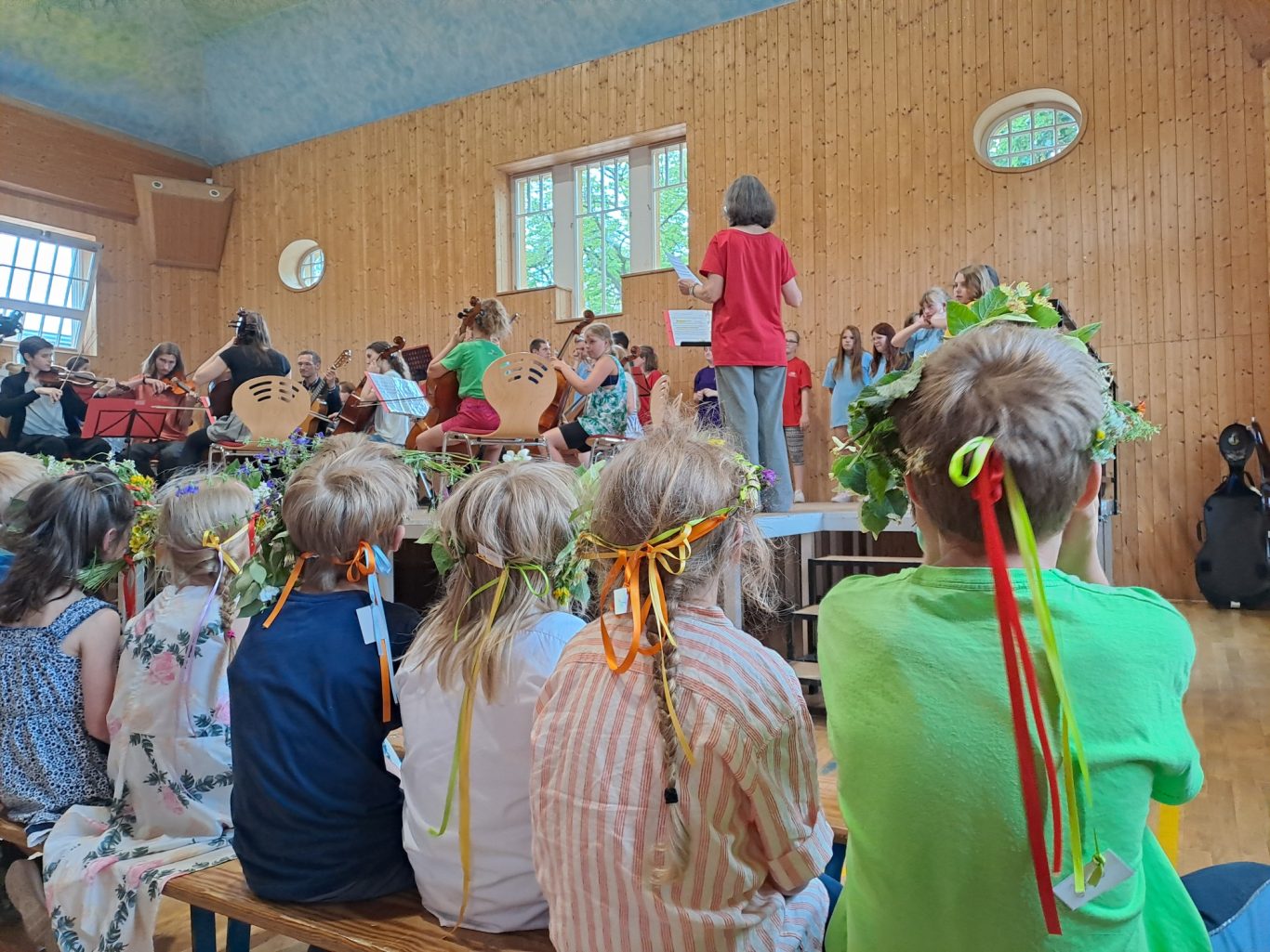 Konzert in der Waldorfschule Chemnitz